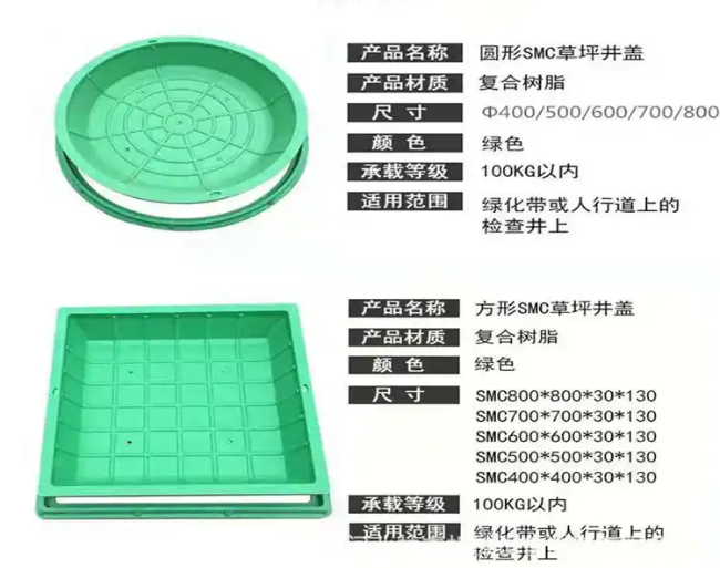 南溪树脂复合种植井盖展示
